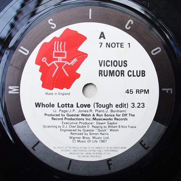 Vicious Rumor Club - Whole Lotta Love