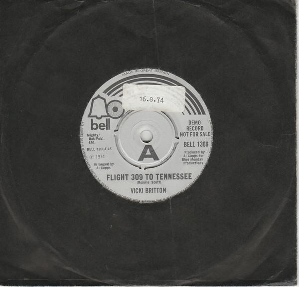 Vicki Britton - Flight 309 To Tennessee/Hatful Of Nickels