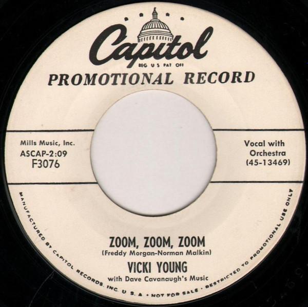 Vicki Young (2) - Zoom, Zoom, Zoom / Live Fast, Love Hard, Die Young