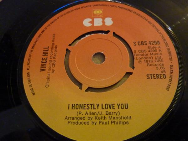 Vince Hill - I Honestly Love You / Sweet Dream Woman