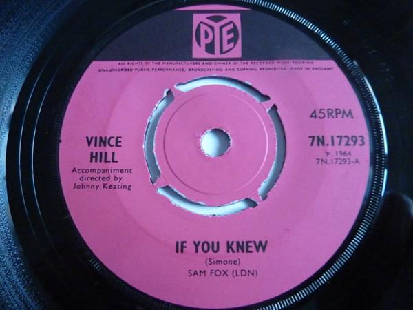 Vince Hill - If You Knew