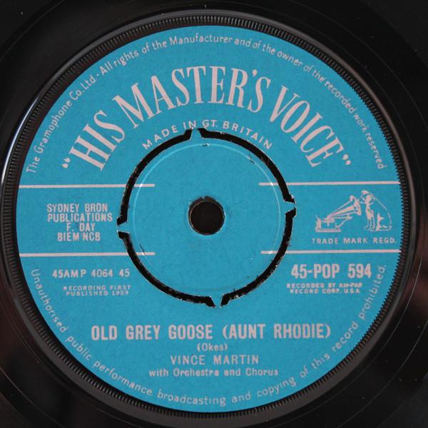 Vince Martin - Old Grey Goose (Aunt Rhodie) / Goodnight, Irene