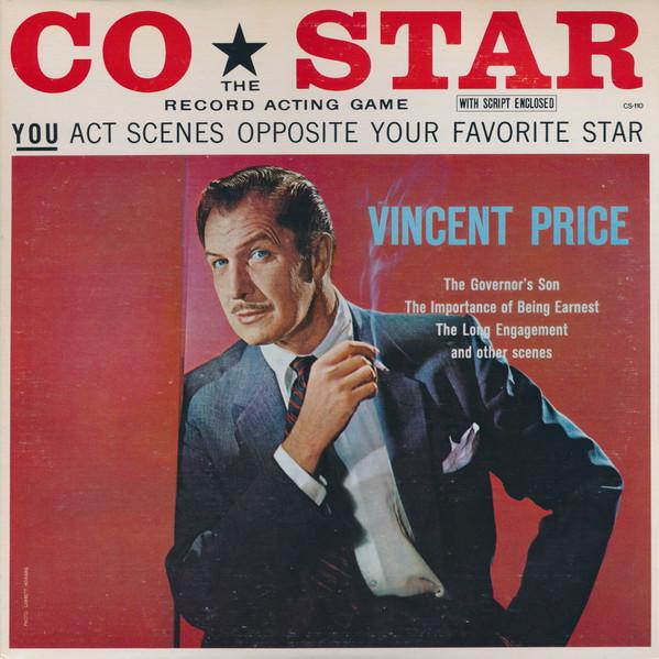 Vincent Price (2) - Co-Star - The Record Acting Game