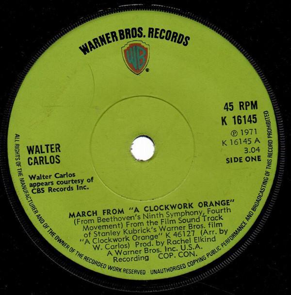Walter Carlos - March From "A Clockwork Orange" / Theme From "A Clockwork Orange"