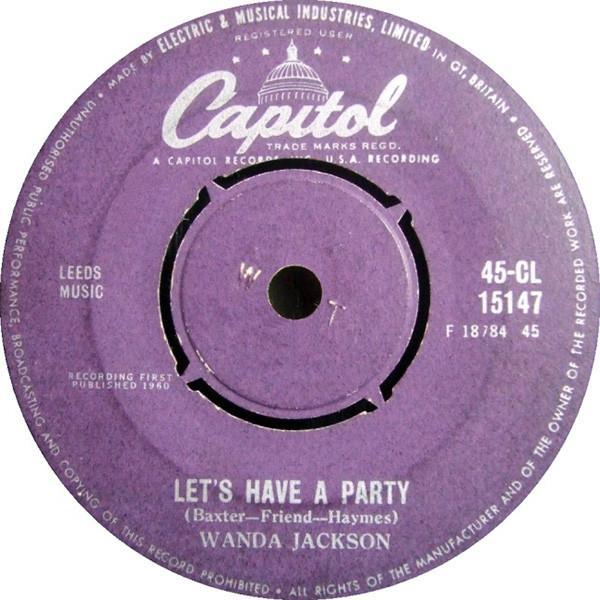 Wanda Jackson - Let's Have A Party / Cool Love