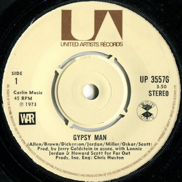 War - Gypsy Man / Deliver The Word