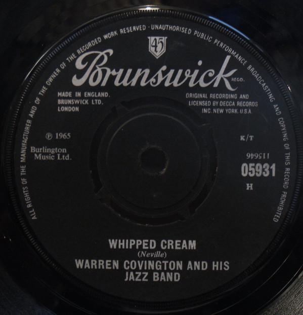Warren Covington And His Jazz Band - Whipped Cream
