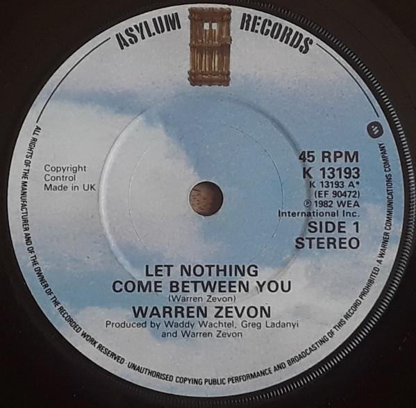 Warren Zevon - Let Nothing Come Between You