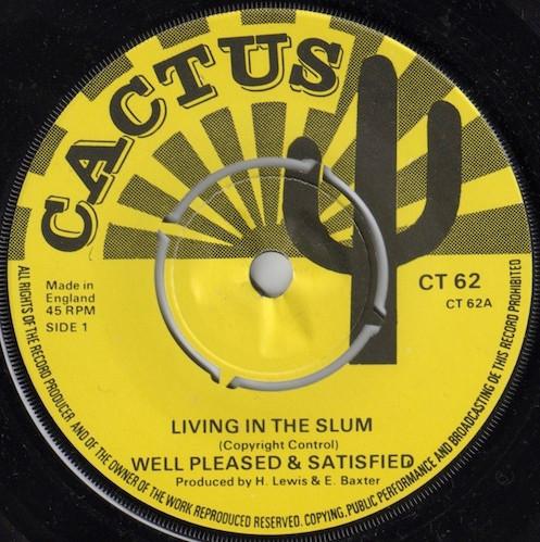 Well Pleased And Satisfied, Sonny Miller (5) - Living In The Slum / Don't Say I'm Your Man