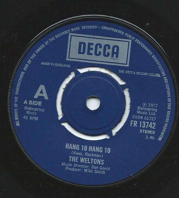 Weltons - Hang 10 Hang 10