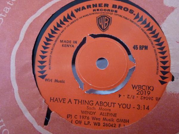 Wendy Alleyne - Have A Thing About You