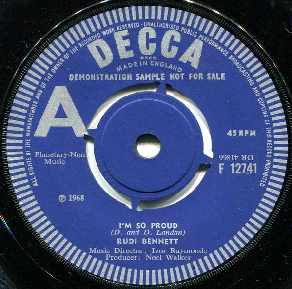 Whistling Jack Smith, Rudy Bennett - I'm So Proud / Havah Nagilah