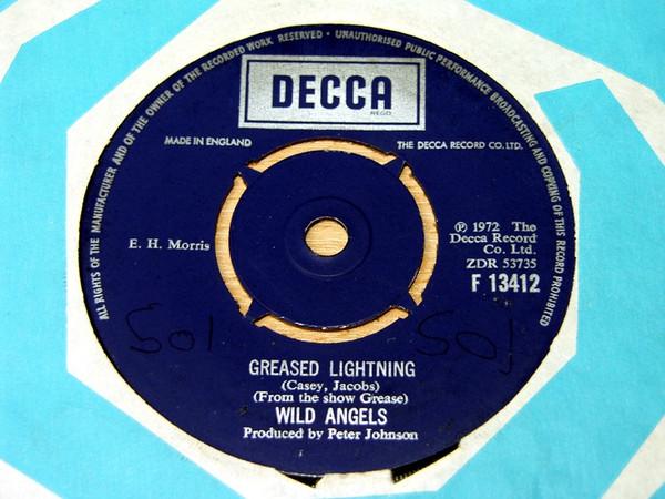 Wild Angels - Greased Lightning / Born To Hand Jive / Beauty School Dropout