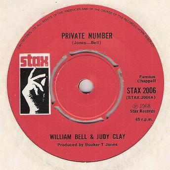 William Bell, Judy Clay - Private Number / My Baby Specialises