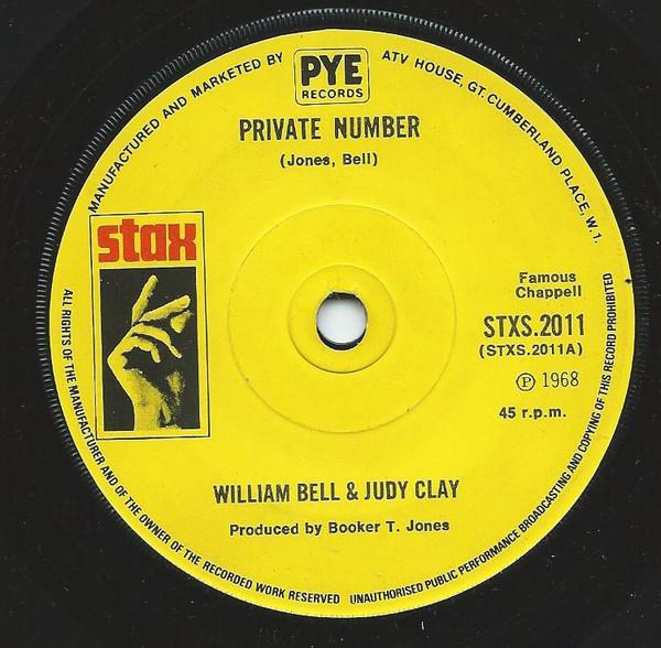 William Bell, Judy Clay - Private Number / My Baby Specializes