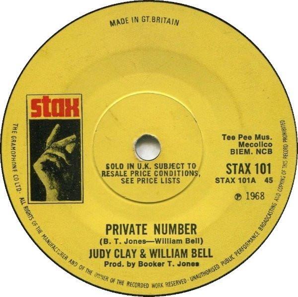 William Bell, Judy Clay - Private Number