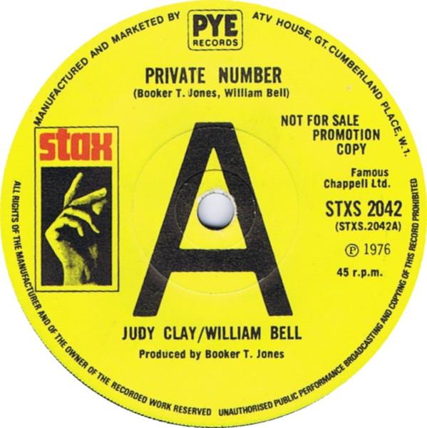 William Bell, Judy Clay - Private Number