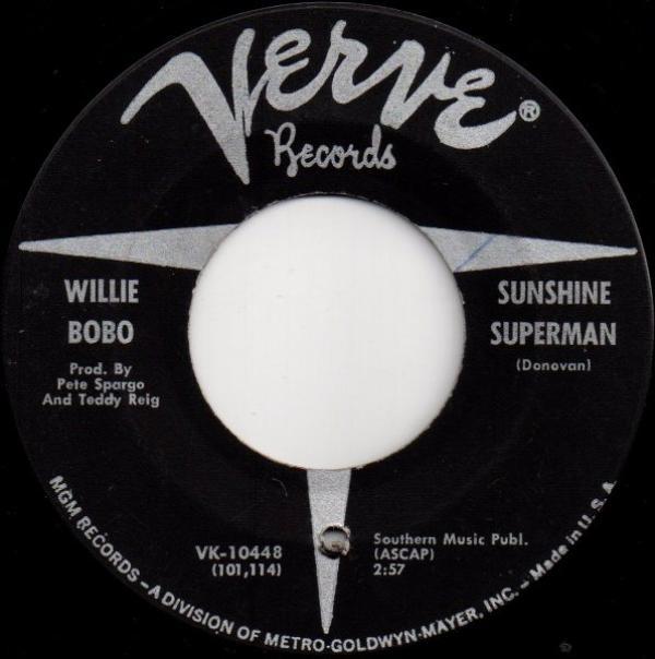 Willie Bobo - Sunshine Superman / Sockit To Me