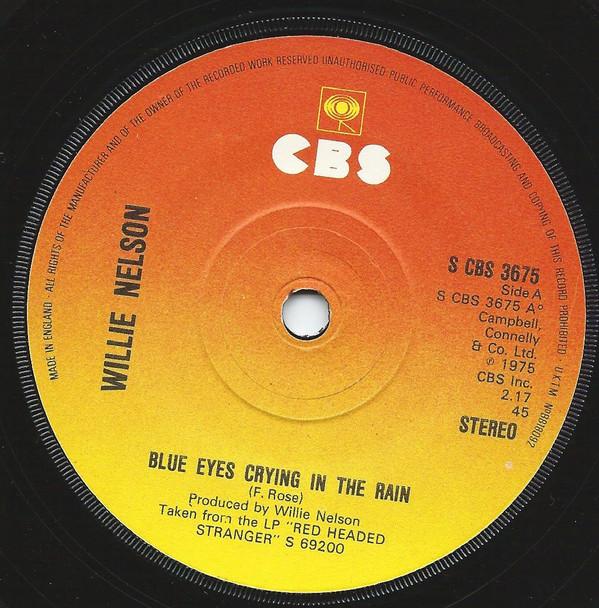 Willie Nelson - Blue Eyes Crying In The Rain