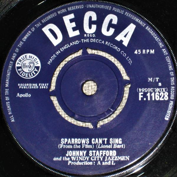 Windy City Jazzmen, Johnny Stafford - Sparrows Can't Sing
