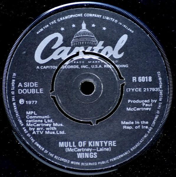 Wings (2) - Mull Of Kintyre / Girls' School