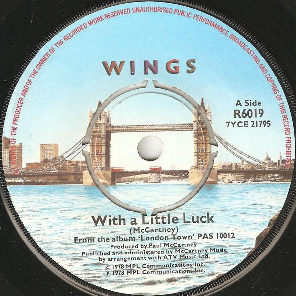 Wings  - With A Little Luck
