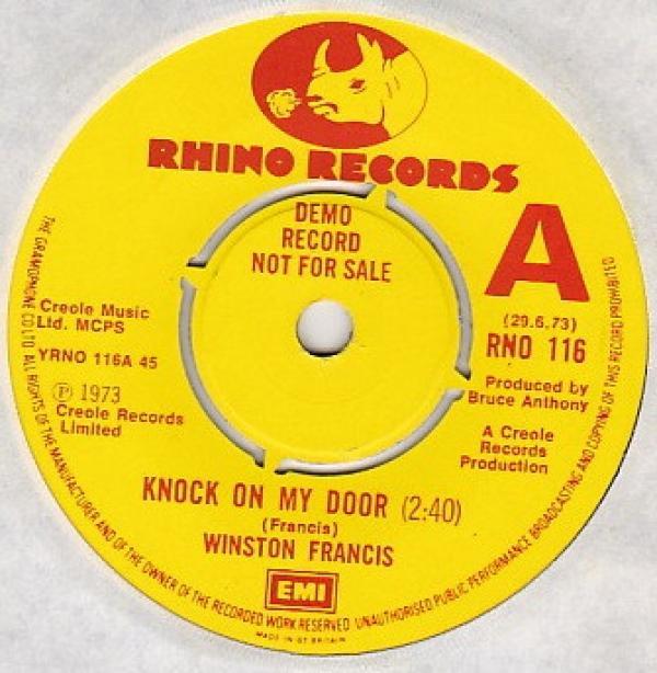 Winston Francis - Knock On My Door / Follow Your Star