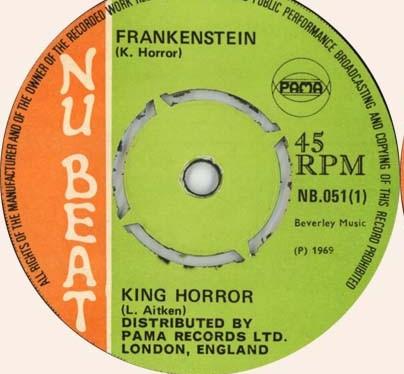 Winston Groovy, King Horror - Frankenstein / I Can't Stand It
