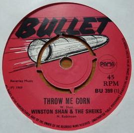 Winston Shand, The Sheiks - Throw Me Corn / Darling Remember