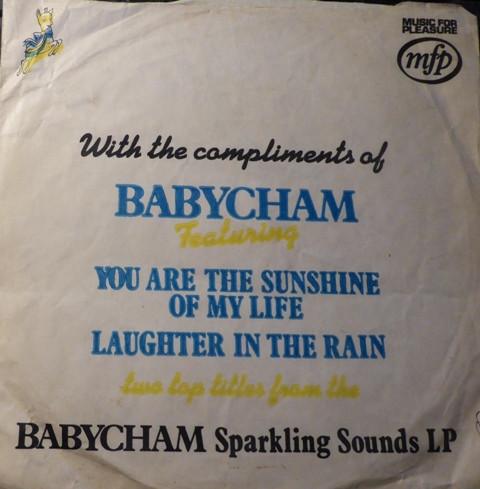  - With The Compliments Of Babycham