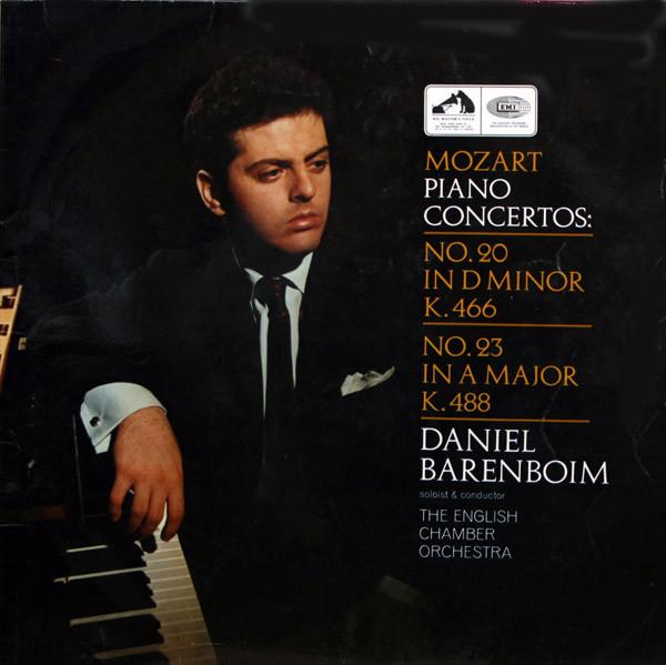 Wolfgang Amadeus Mozart, English Chamber Orchestra, Daniel Barenboim - Piano Concertos: No.20 In D Minor K.466 / No.23 In A Major K.488